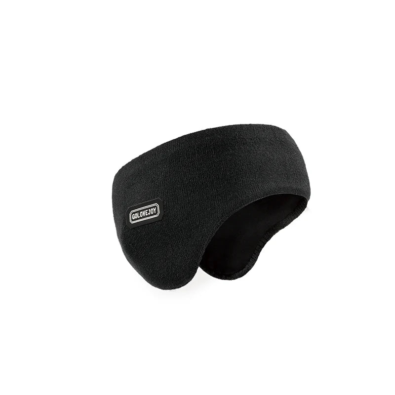 Ear Warmer with black fleece