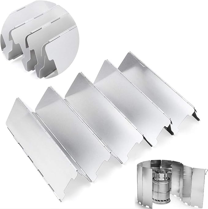 Folding Camping Stove Windshield