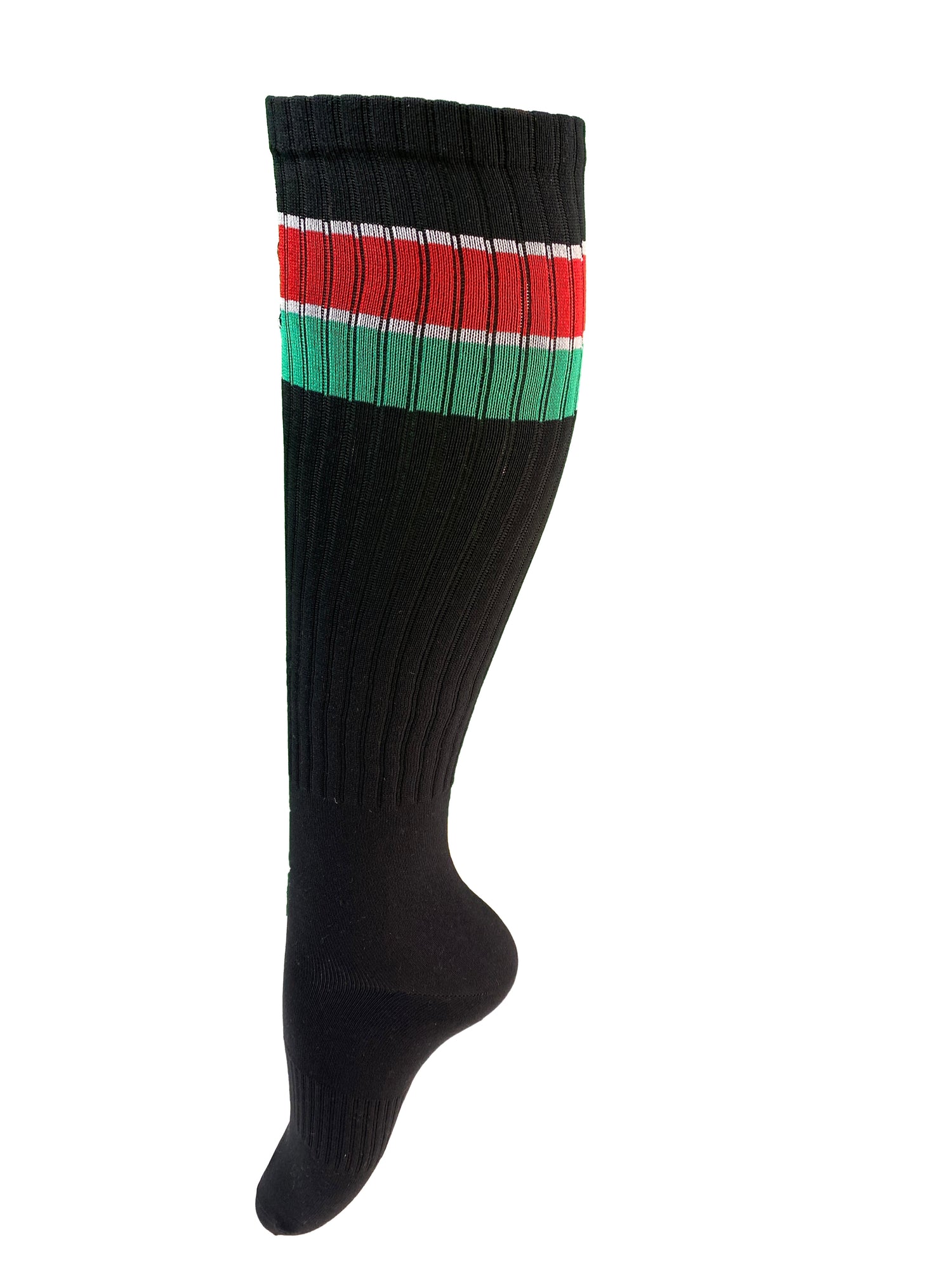 Sports Socks in Kenya Flag (OverCalf length)