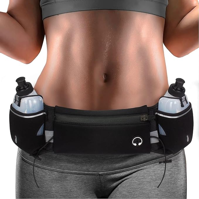 Running Waist Pack with bottles