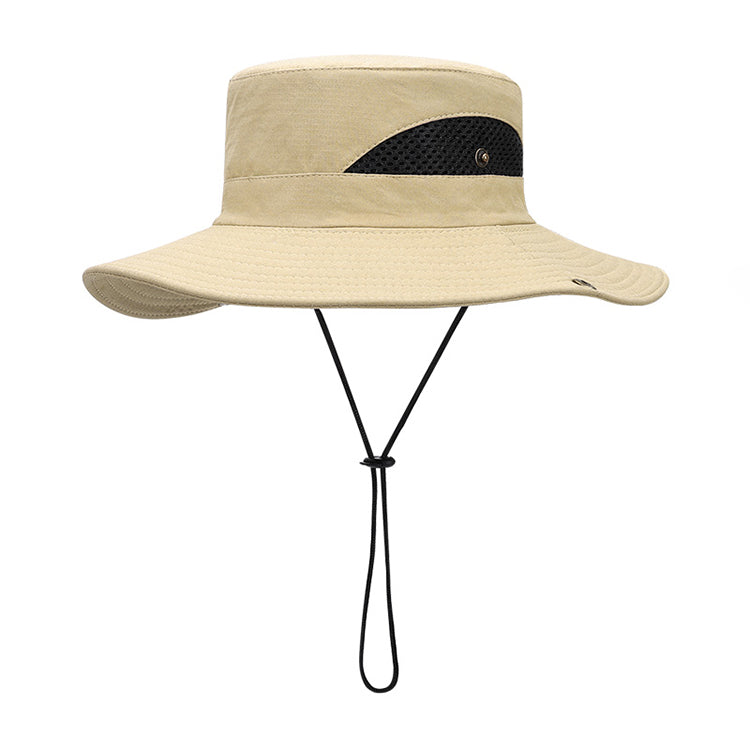 Narrow-Brim Bucket Hat