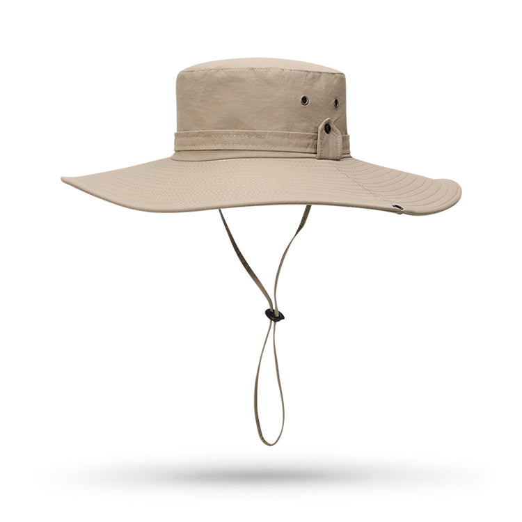 Wide Brim Bucket Hat
