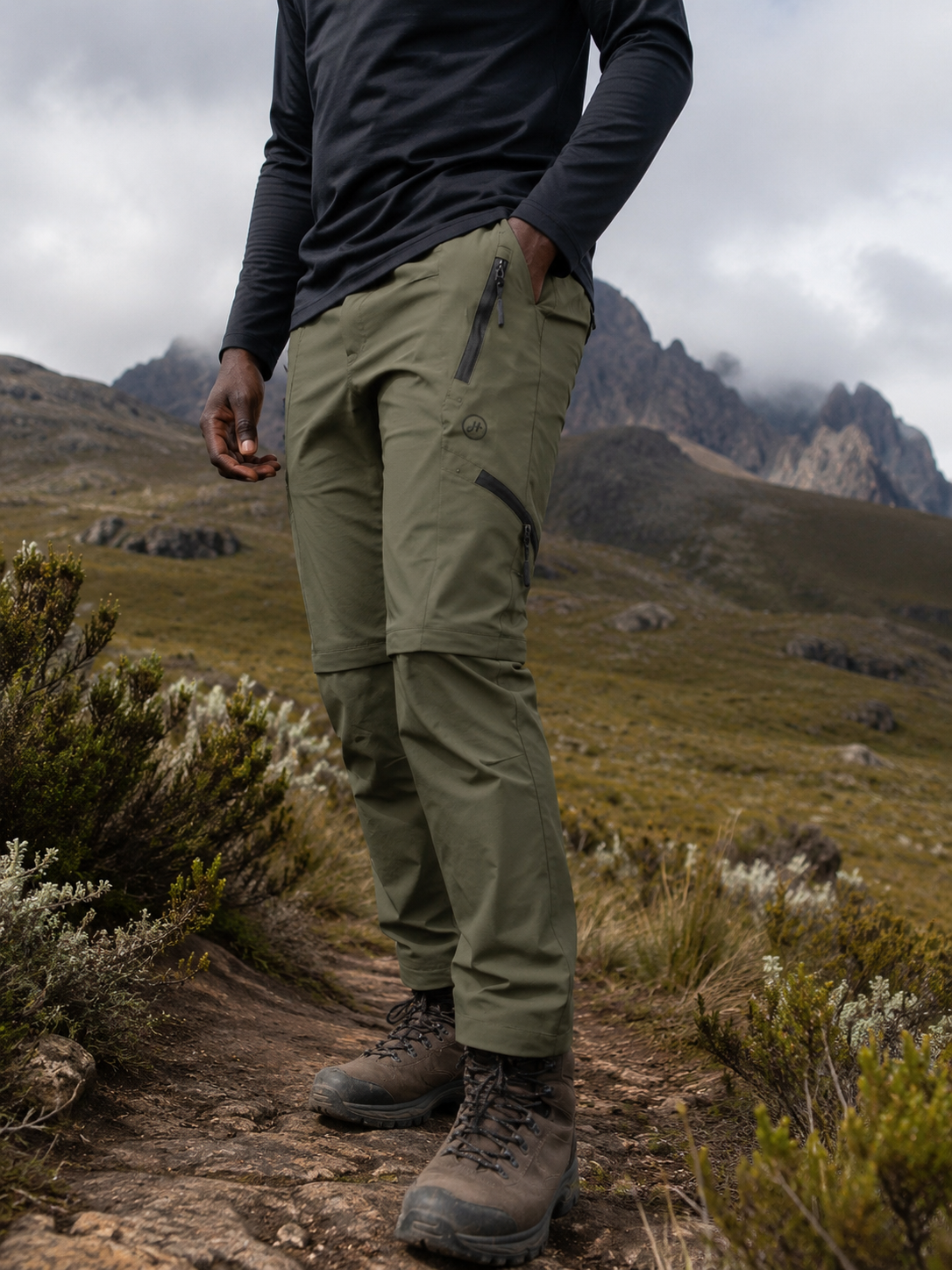 Convertible 2in1 Zip-Off Hiking Pants for Women