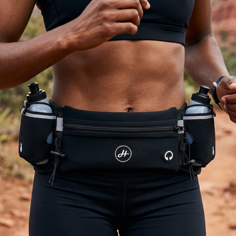 Fanny Pack with Water Bottles