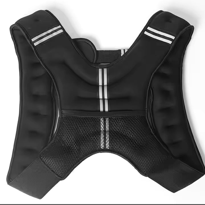 Weight Vest – 5kg, 8kg & 10kg | Non-Adjustable Weighted Workout Vest for Strength Training, Cardio &; Endurance