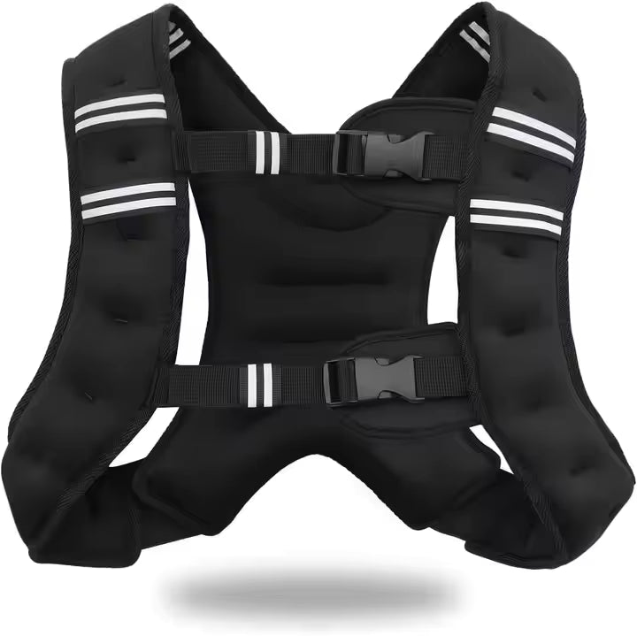 Weight Vest – 5kg, 8kg & 10kg | Non-Adjustable Weighted Workout Vest for Strength Training, Cardio &; Endurance