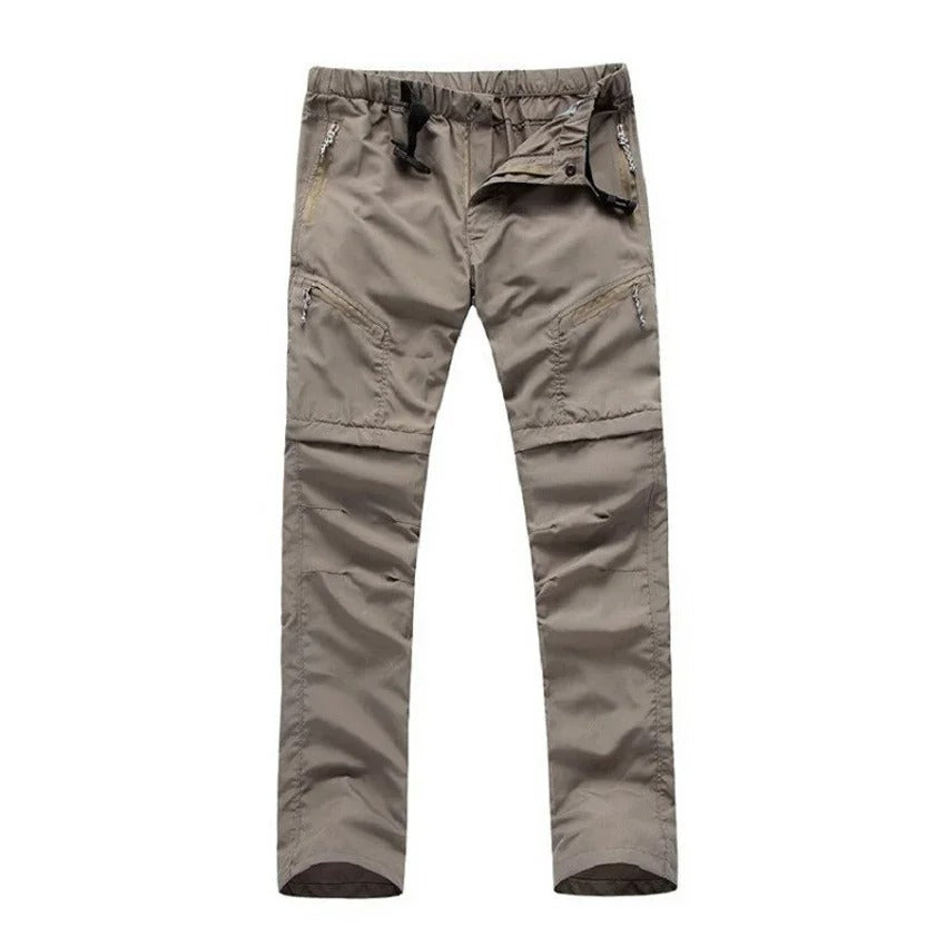 Convertible 2-in-1 Zip-Off Hiking Pants for Boys