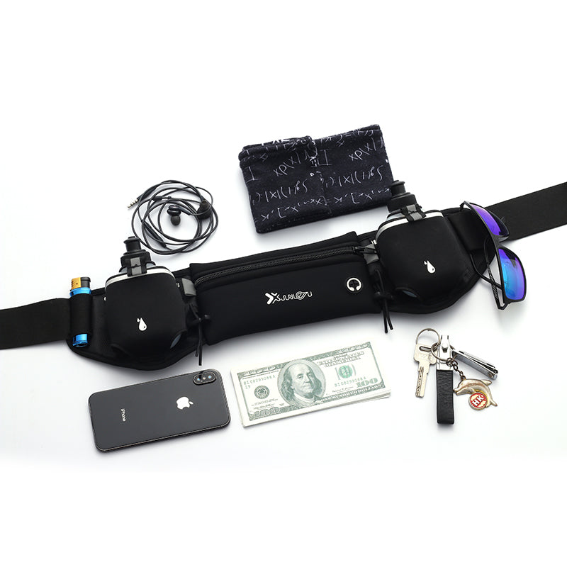 Running Waist Pack with bottles