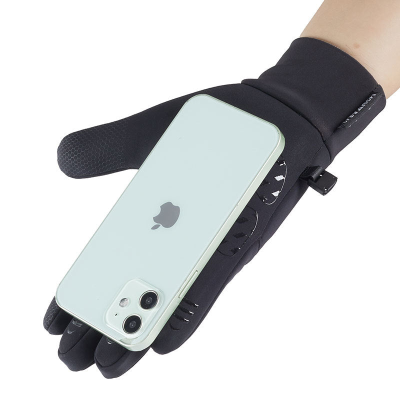 Long Light, Windproof, Thermal Gloves
