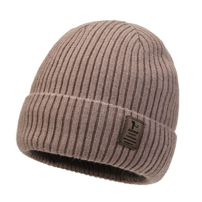 Kids Double Layer Cuffed Beanie with plush interior