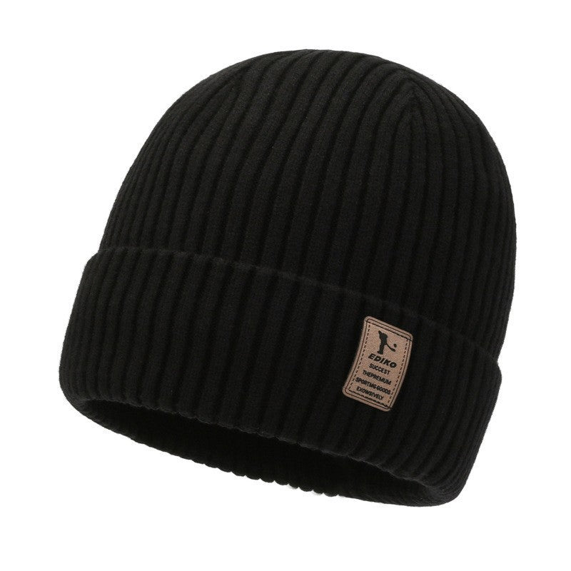Kids Double Layer Cuffed Beanie with plush interior
