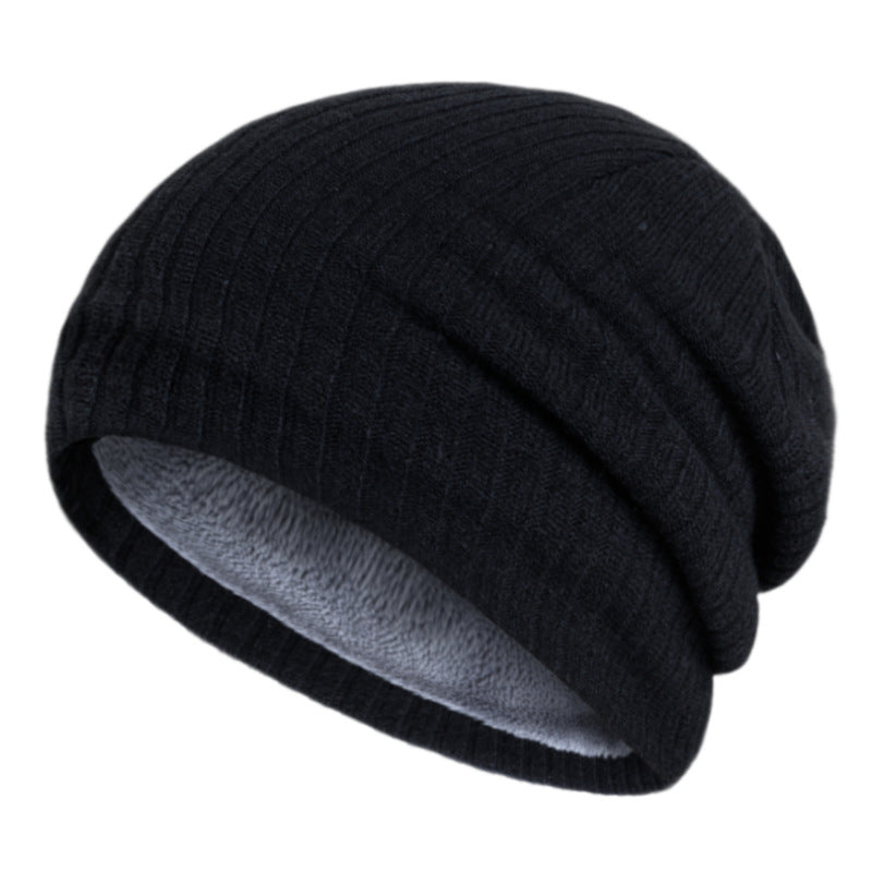 Double Layer Slouch Beanie with plush interior
