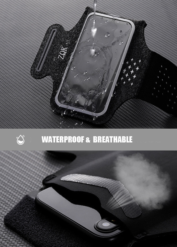 Waterproof Phone Armband for Running, Cycling and  Gym