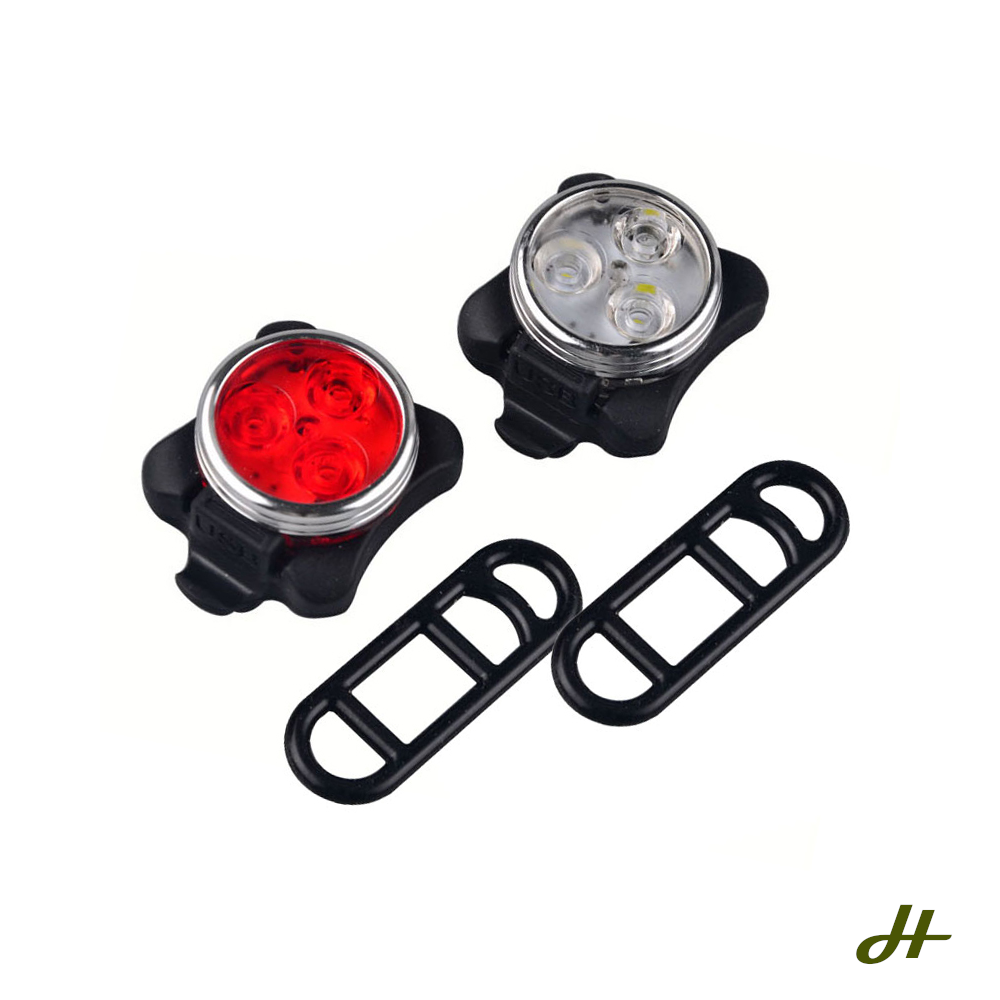 Bike Button Twin Lights