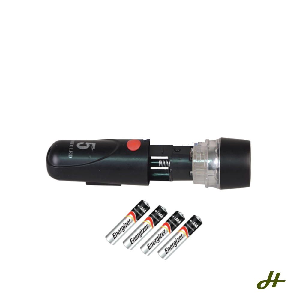 The Road Hero Five LED Bike light combo (front light and tail light)
