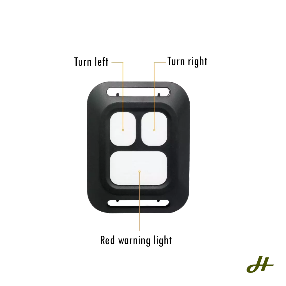 Bike USB rechargeable Indicator (remote controlled)