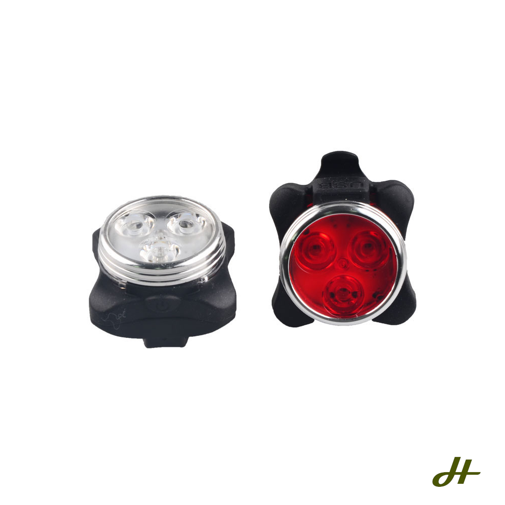 Bike Button Twin Lights