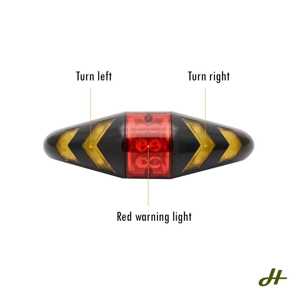 Bike USB rechargeable Indicator (remote controlled)