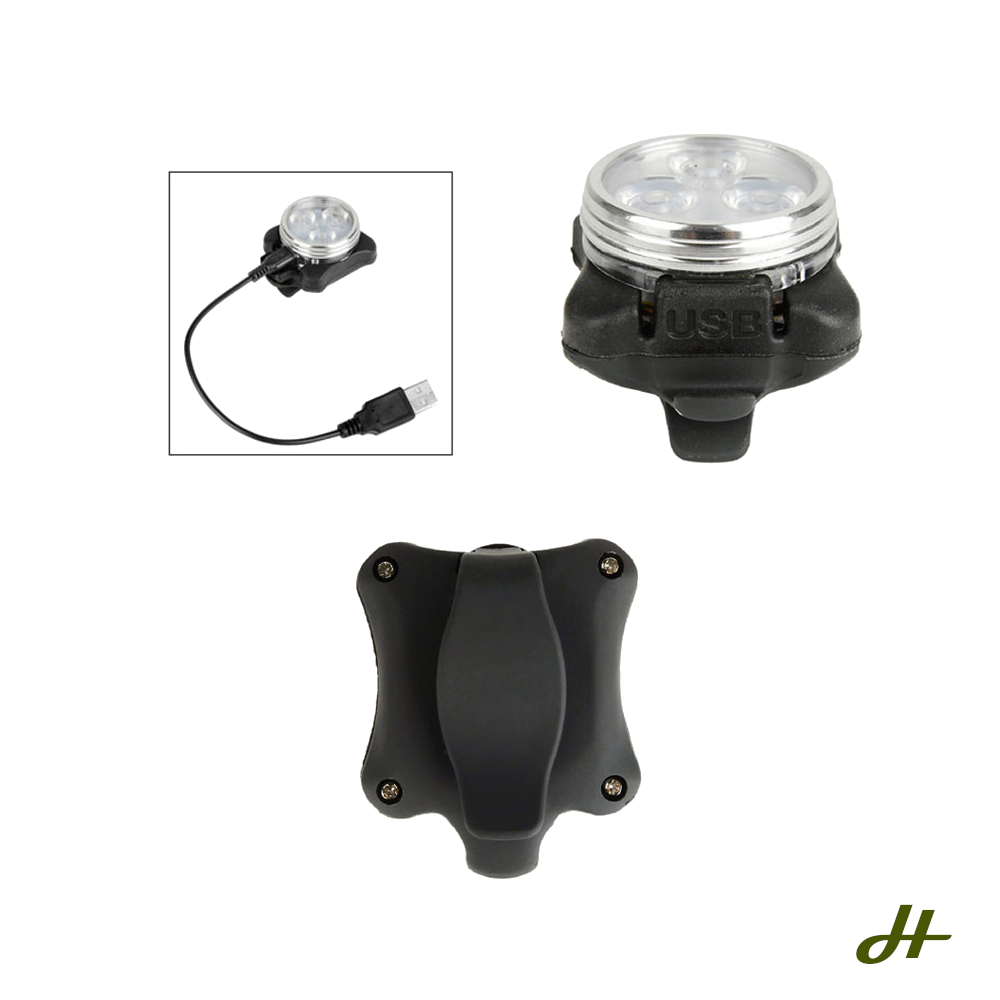 Bike Button Twin Lights