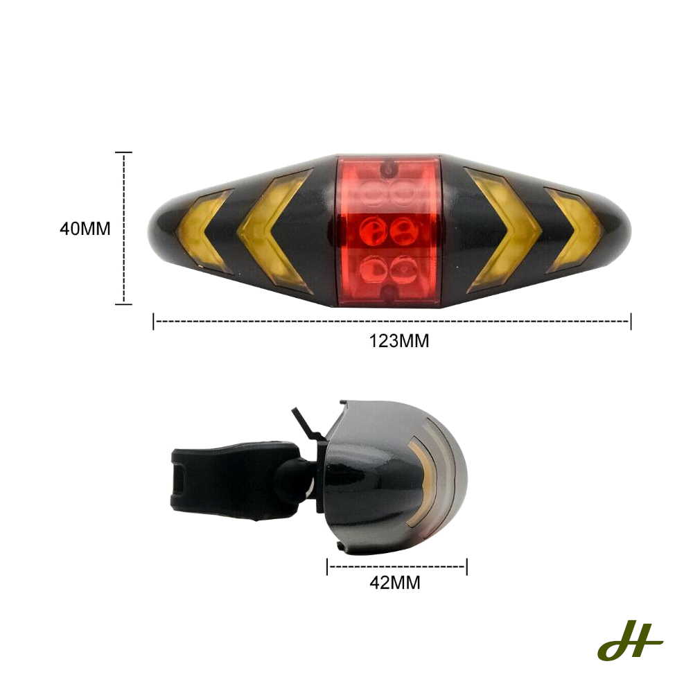 Bike USB rechargeable Indicator (remote controlled)