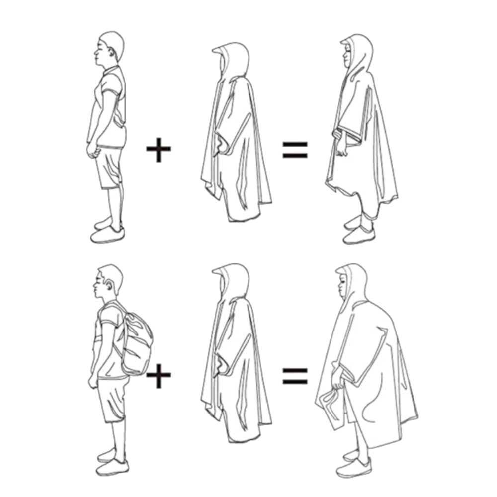 Adult Rain poncho