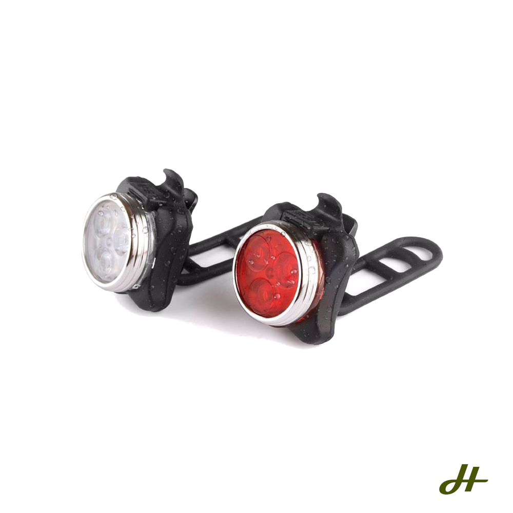 Bike Button Twin Lights