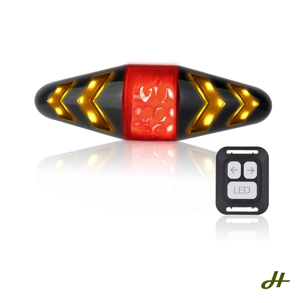Bike USB rechargeable Indicator (remote controlled)