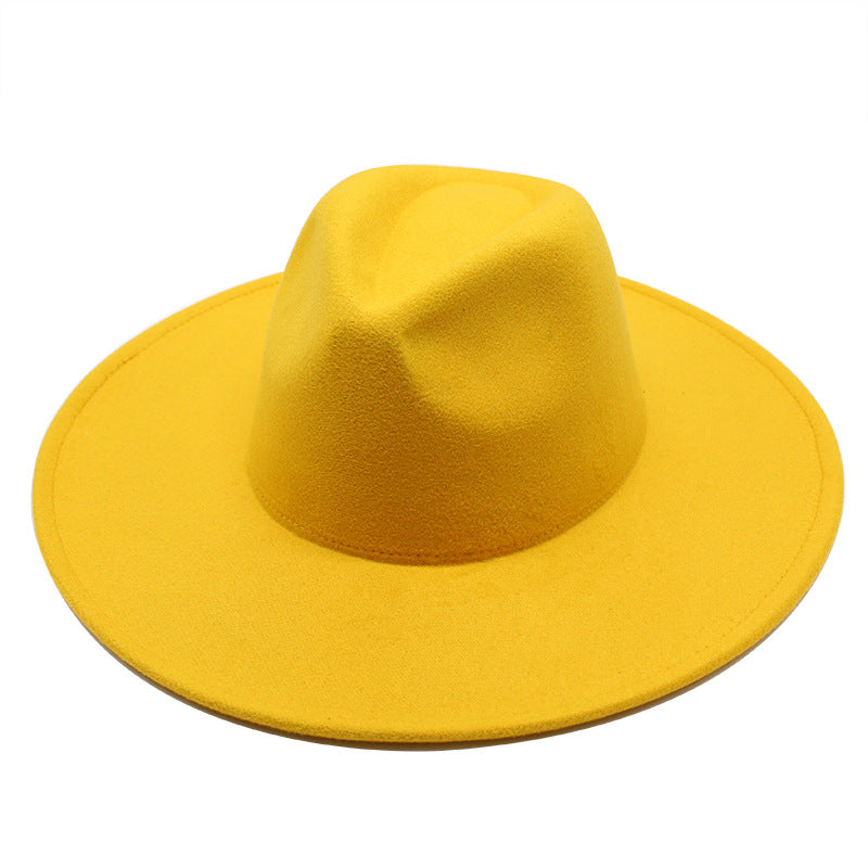 Wide Brim Fedora Hat