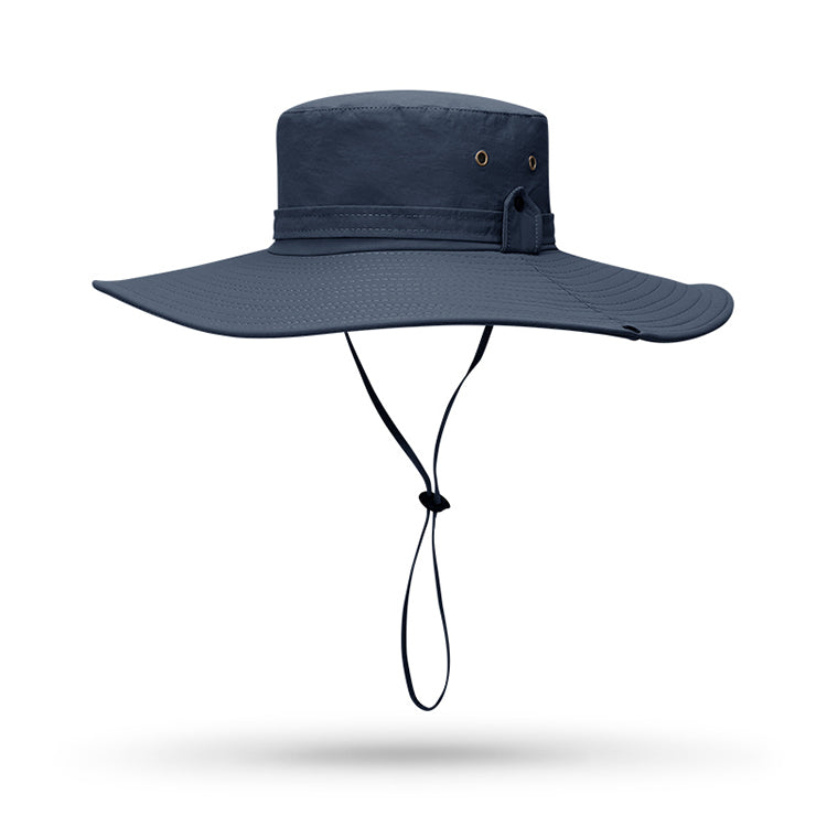 Wide Brim Bucket Hat