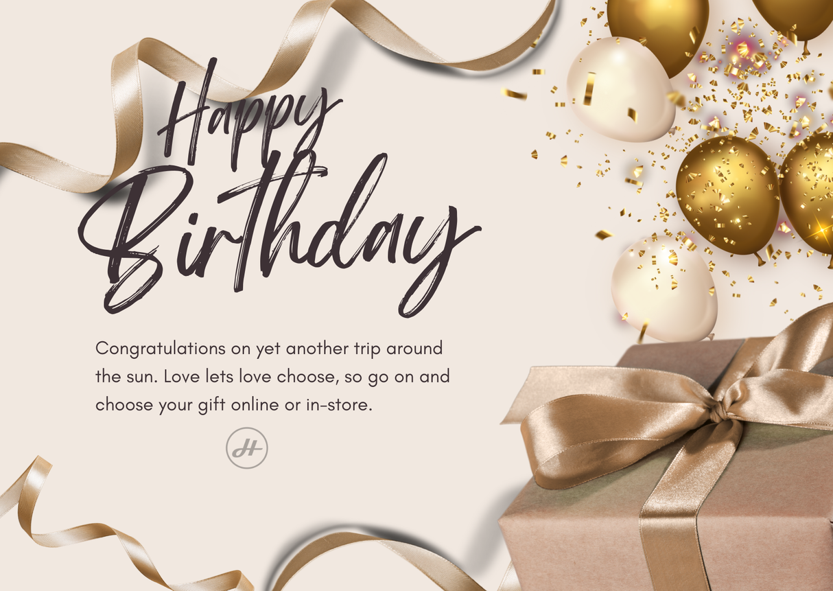 Birthday Gift Card