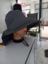 Sunhat with flexi sunshade and small ponytail hair hole