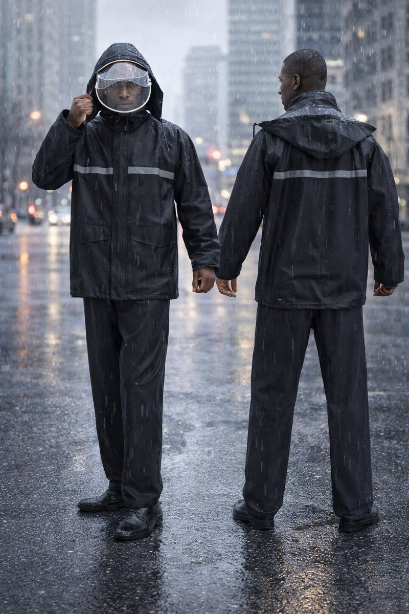 Split Rain Suit – Waterproof, Reflective & All-Weather Coverage – Hawi ...
