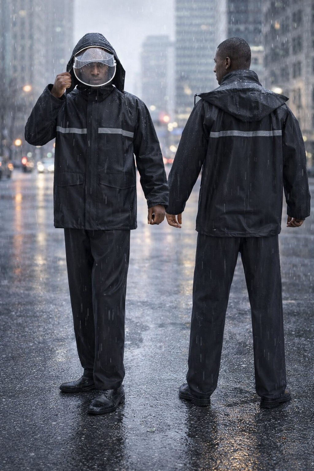 Split Rain Suit – Waterproof, Reflective & All-Weather Coverage