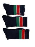 Base layer - Sports Socks in Kenya Flag (OverCalf length)