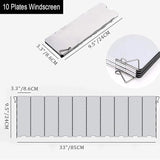 Folding Camping Stove Windshield