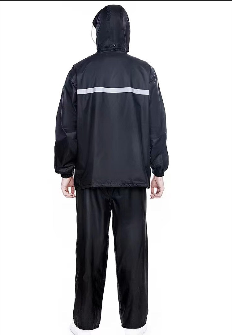 Split Rain Suit – Waterproof, Reflective & All-Weather Coverage