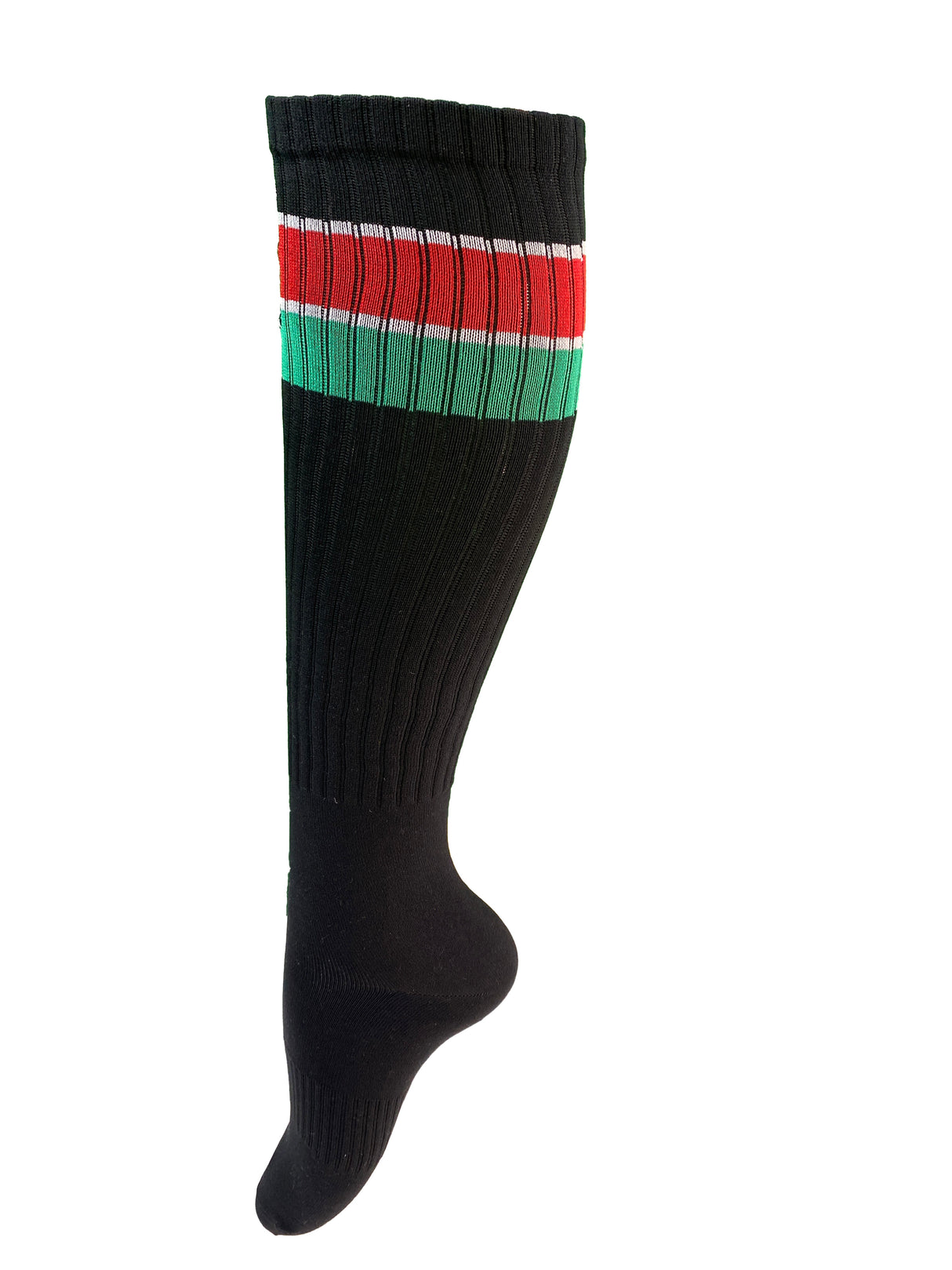 Sports Socks in Kenya Flag (OverCalf length)