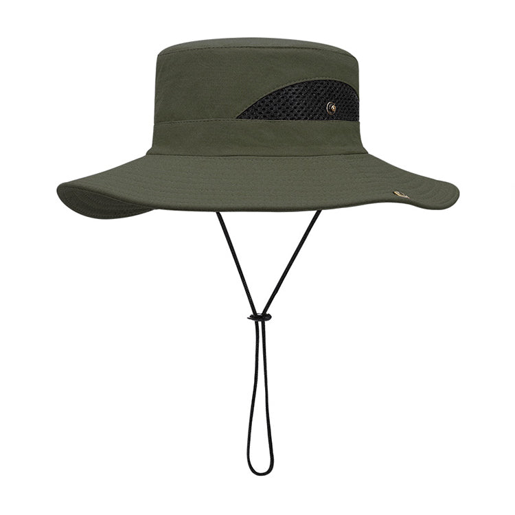 Narrow-Brim Bucket Hat