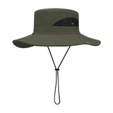 Narrow-Brim Bucket Hat