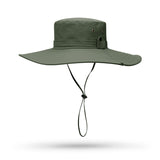 Wide Brim Bucket Hat