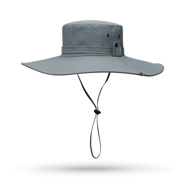 Wide Brim Bucket Hat