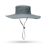 Wide Brim Bucket Hat