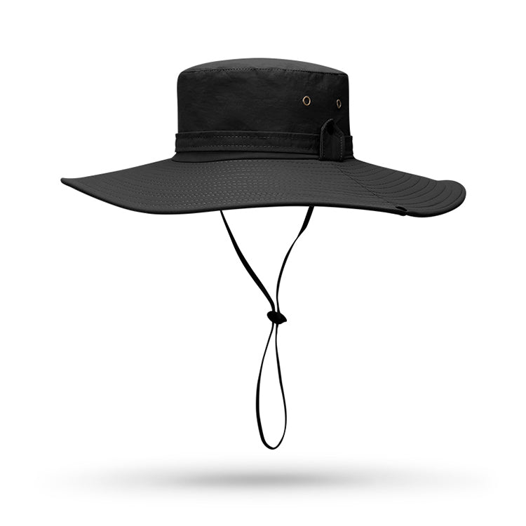 Wide Brim Bucket Hat