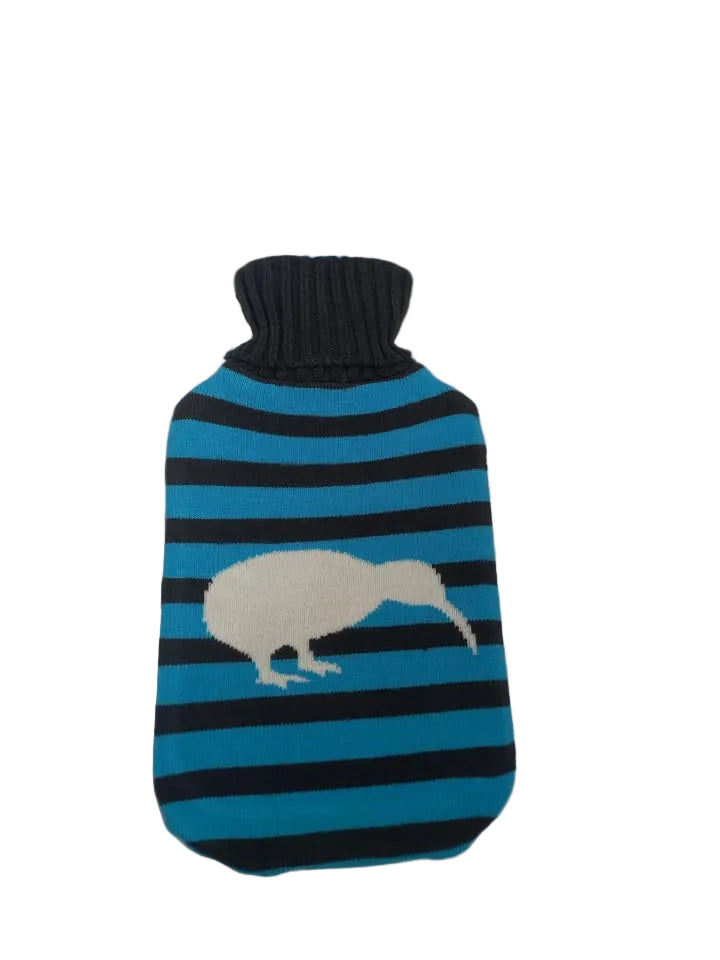 Hot Water Bottle with knitted cover