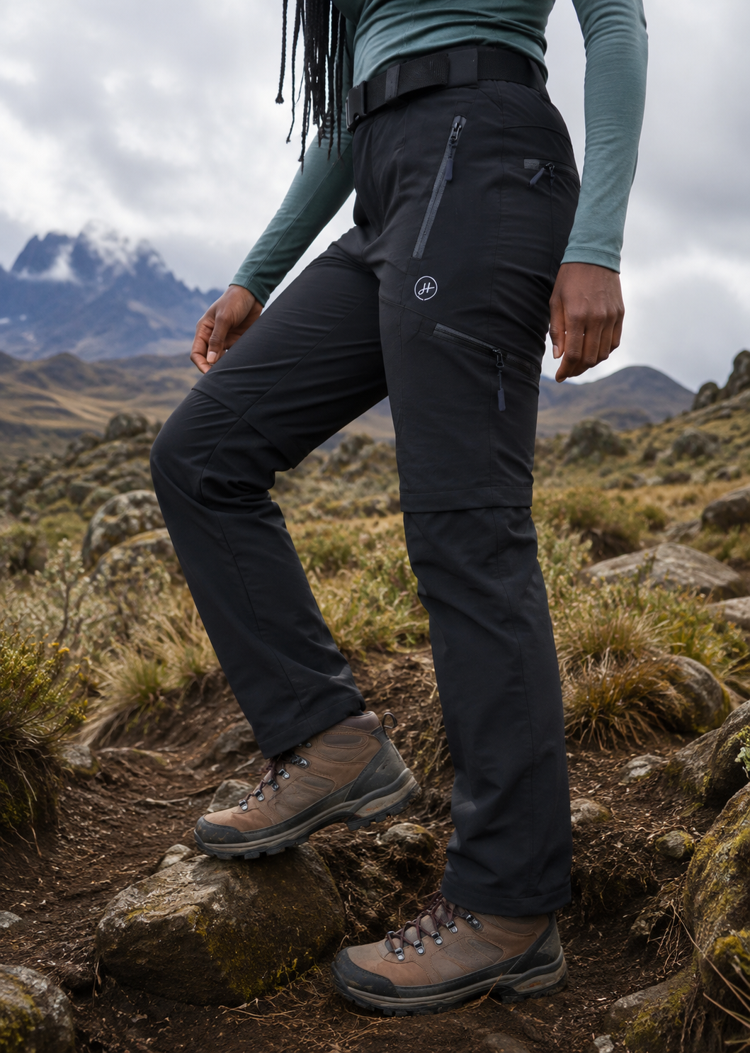 Convertible 2in1 Zip-Off Hiking Pants for Women