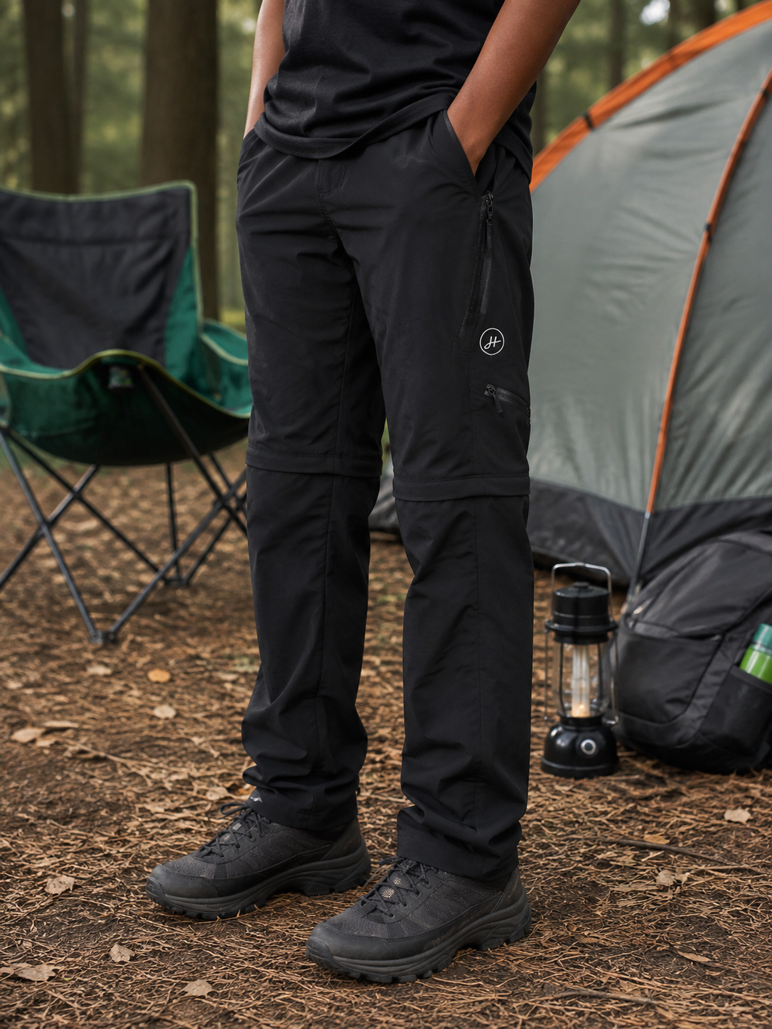 2in1 Zip-Off Hiking Pants for Boys