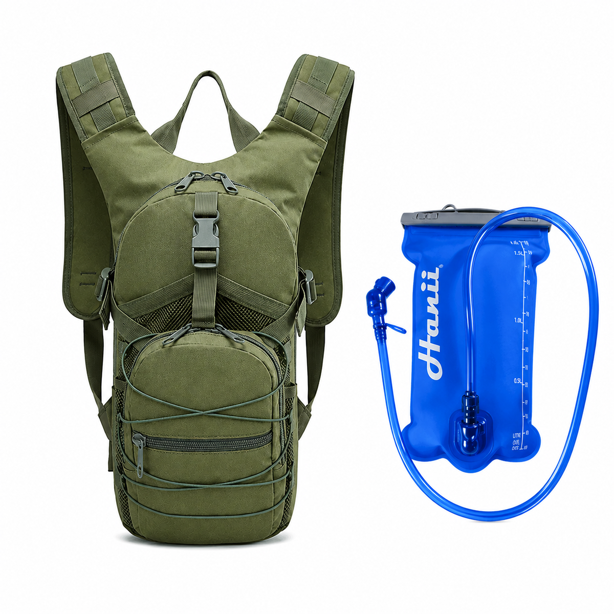 Hydration Backpack with 1.5L Bladder