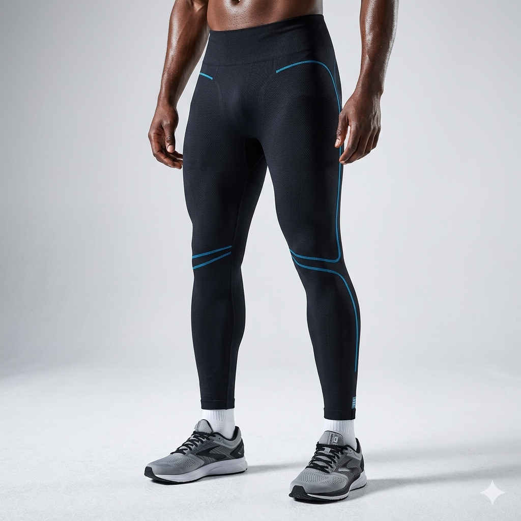 Seamless Compression Pants for Men