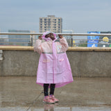 Kids' (Girls) Waterproof Raincoat - Stylish, Durable & Full Protection