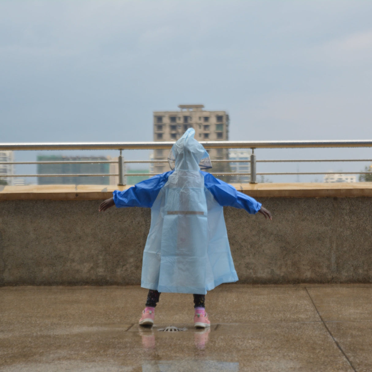 Kids' (Boys) Waterproof Raincoat - Stylish, Durable & Full Protection